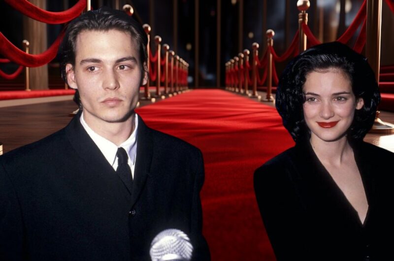 Johnny Depp and Winona Ryder Relationship couple